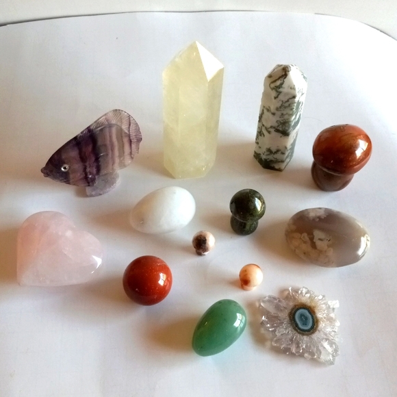 Bundle of Natural Crystals.